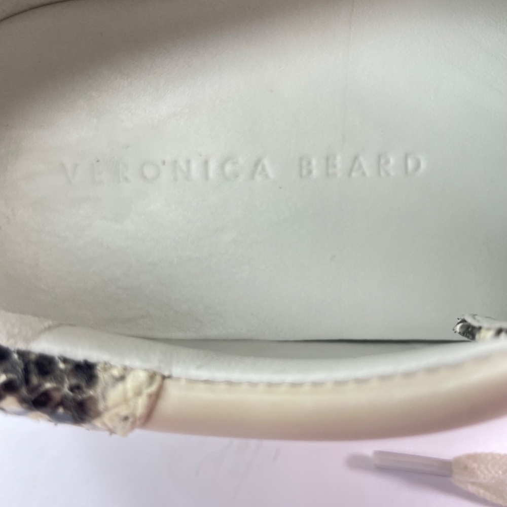 Veronica Beard Bibi Python Sneaker Womens 9.5 Ivo… - image 7